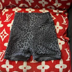 Cheetah shorts never worn